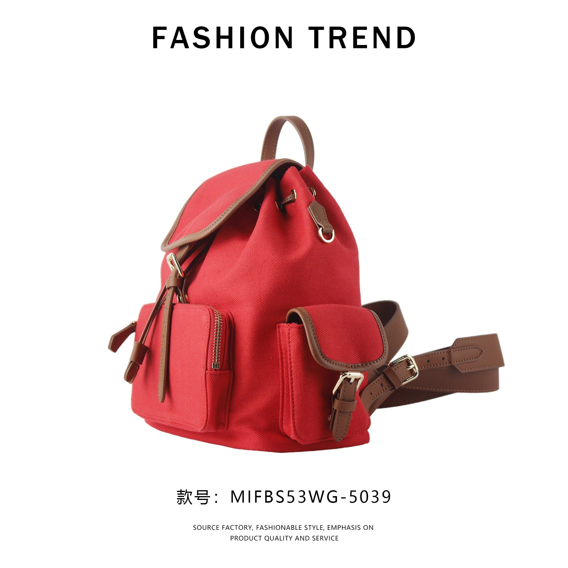 【$159.99】NiceBags retro college style backpack functional niche design bag