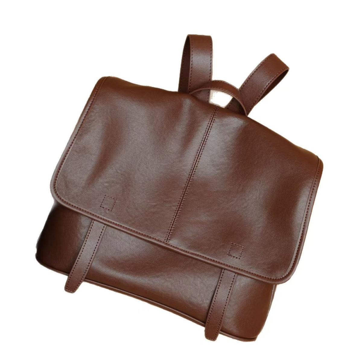 Women’s Genuine Leather Backpack – Vintage Large Capacity Travel & Everyday Shoulder Bag