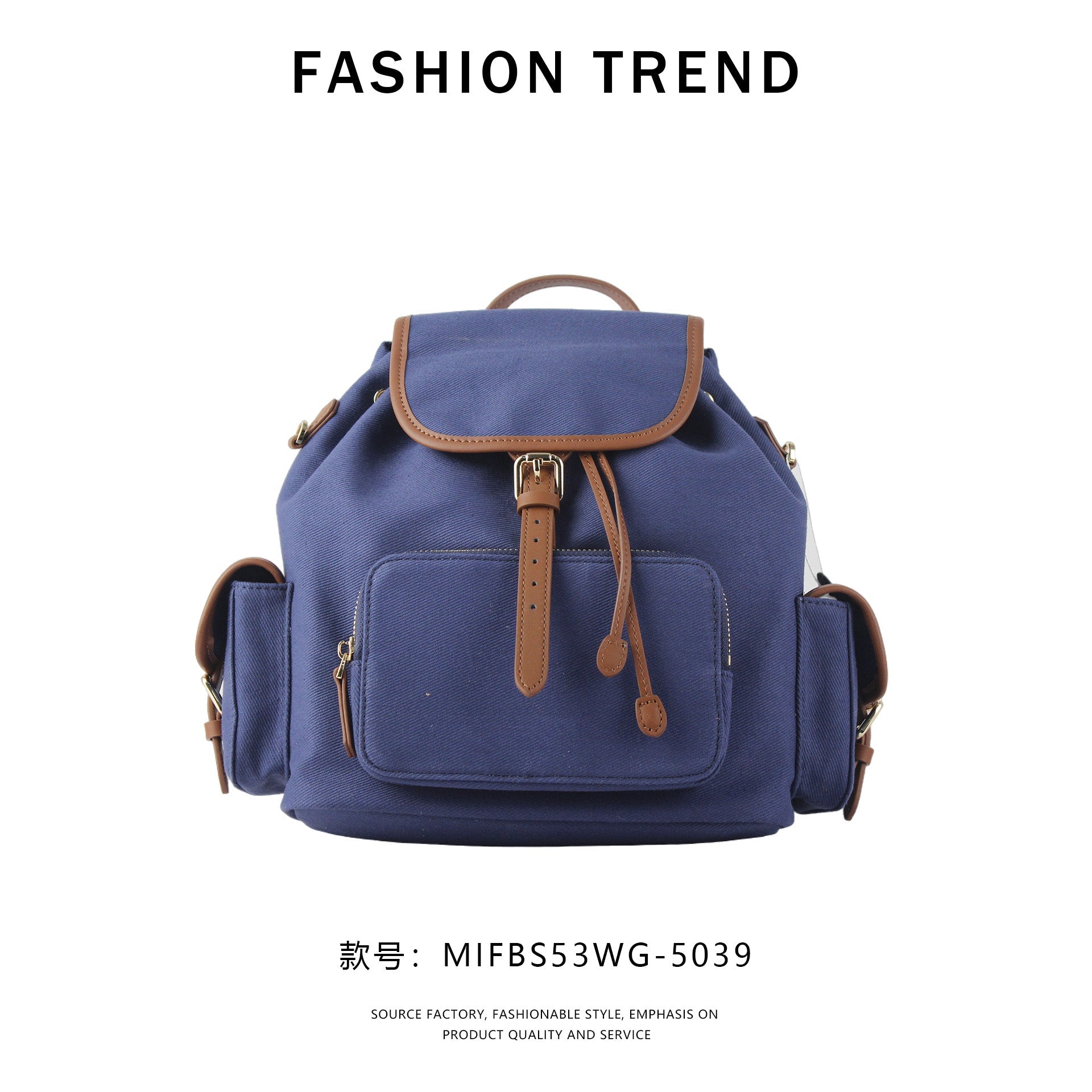 【$159.99】NiceBags retro college style backpack functional niche design bag